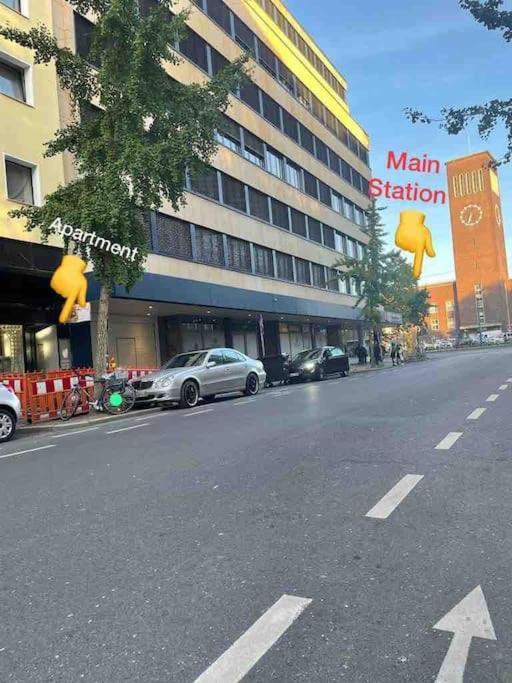 Zentrale Wohnung Direkt Am Hauptbahnhof - Bismarck Düsseldorf Eksteriør billede